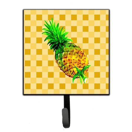 Jensendistributionservices Whole Pineapple on Basketweave Leash or Key Holder MI1714358